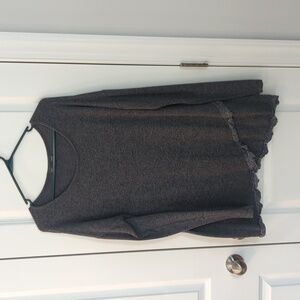 Blue/gray maternity sweater